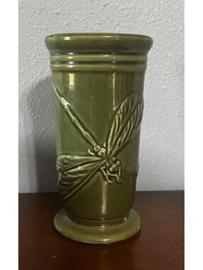 Green Dragonfly Vase Beautiful